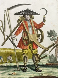 Chłop, 1735